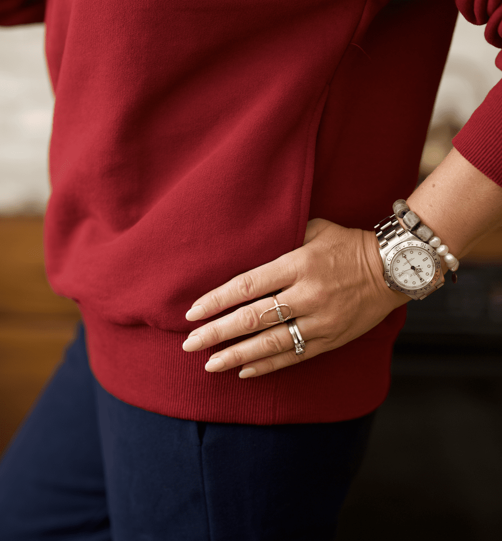 V-Neck Sweatshirts - — COPPER CORNERS